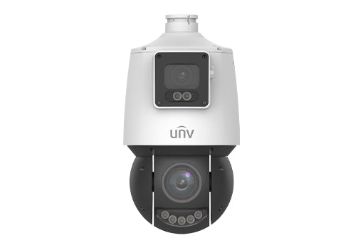 Caméra PTZ réseau à double objectif Lighthunter 4MP + 4MP